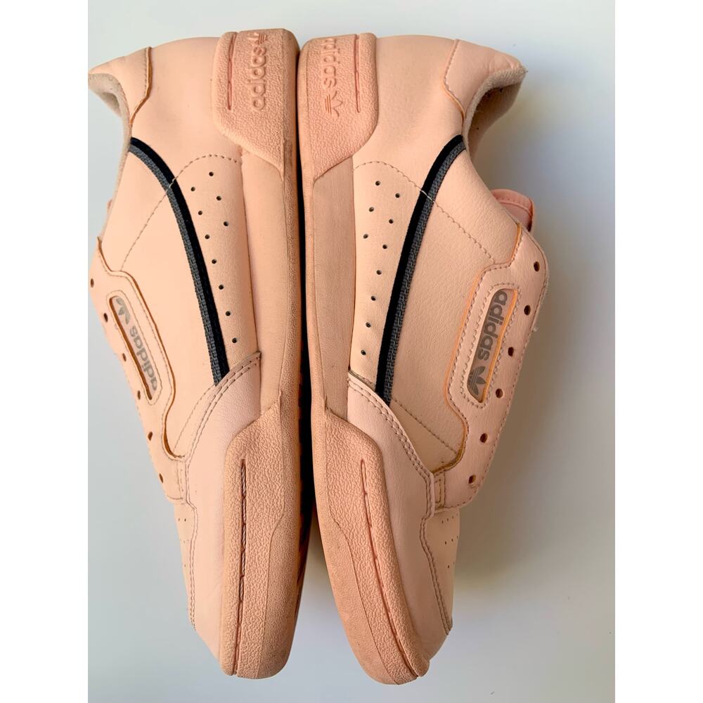 Adidas Women's Originals Continental Coral Orange Sneaker Shoes Size 6.5 - Picture 3 of 11
